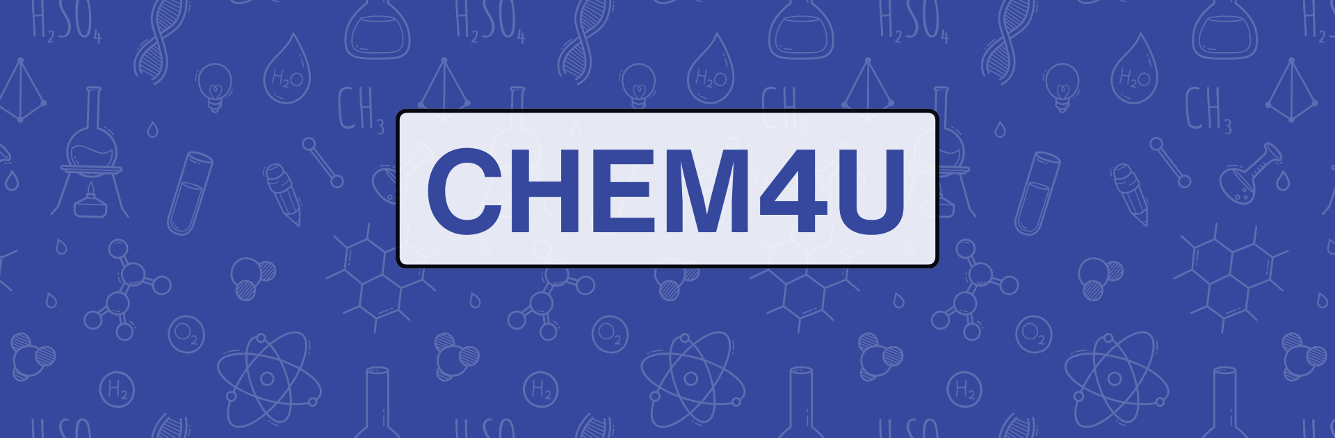 CHEM4U Website Banner. 
