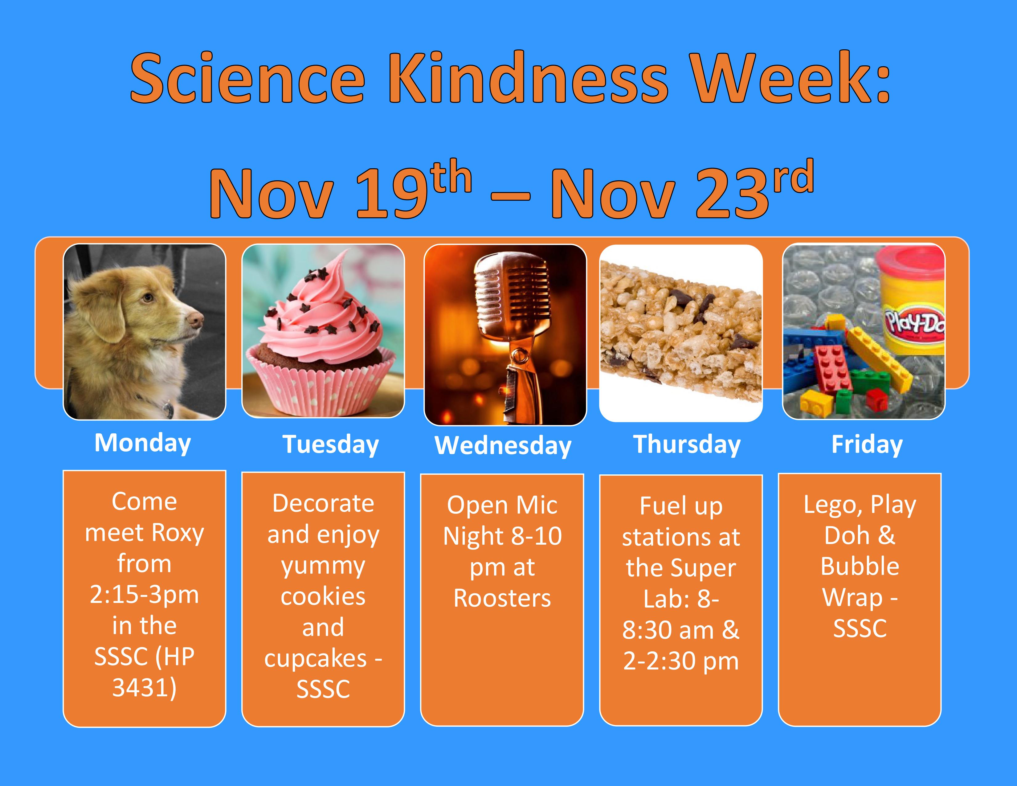SciKindness Week Poster Nov 19-23