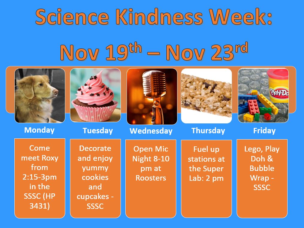 Science Kindness Week Nov 19-23
